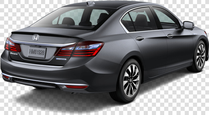 2017 Honda Accord Hybrid Rear Angle   Hybrid Accord 2017 Features  HD Png DownloadTransparent PNG