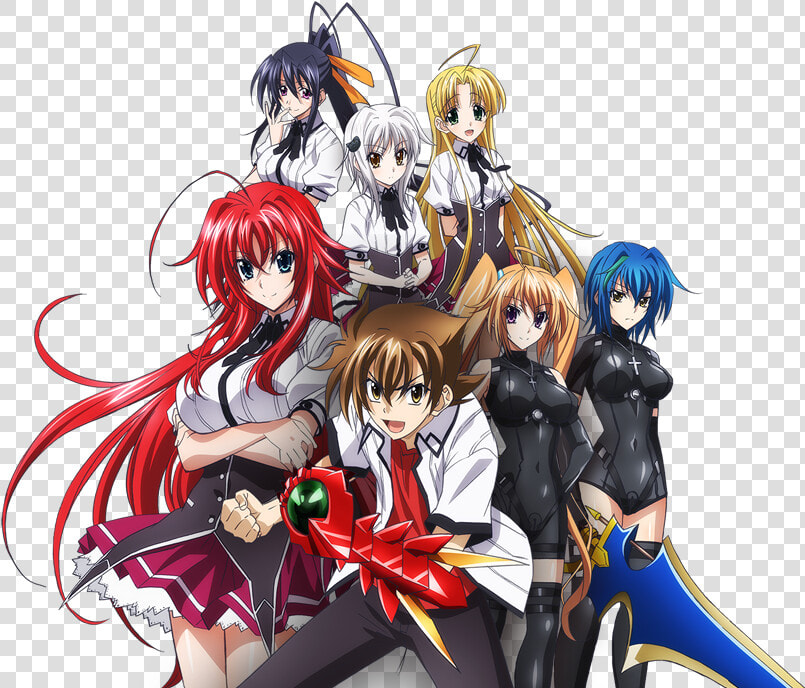 High School Dxd New   Harem Anime Highschool Dxd  HD Png DownloadTransparent PNG