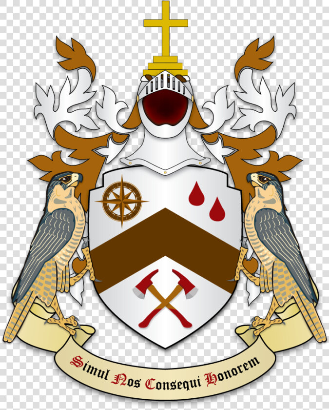 Armorial Achievement For Chris Brown   Coat Of Arms  HD Png DownloadTransparent PNG