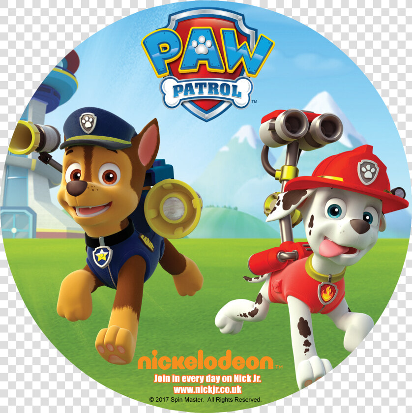 Chase Paw Patrol Png   Chase And Marshall Paw Patrol  Transparent PngTransparent PNG