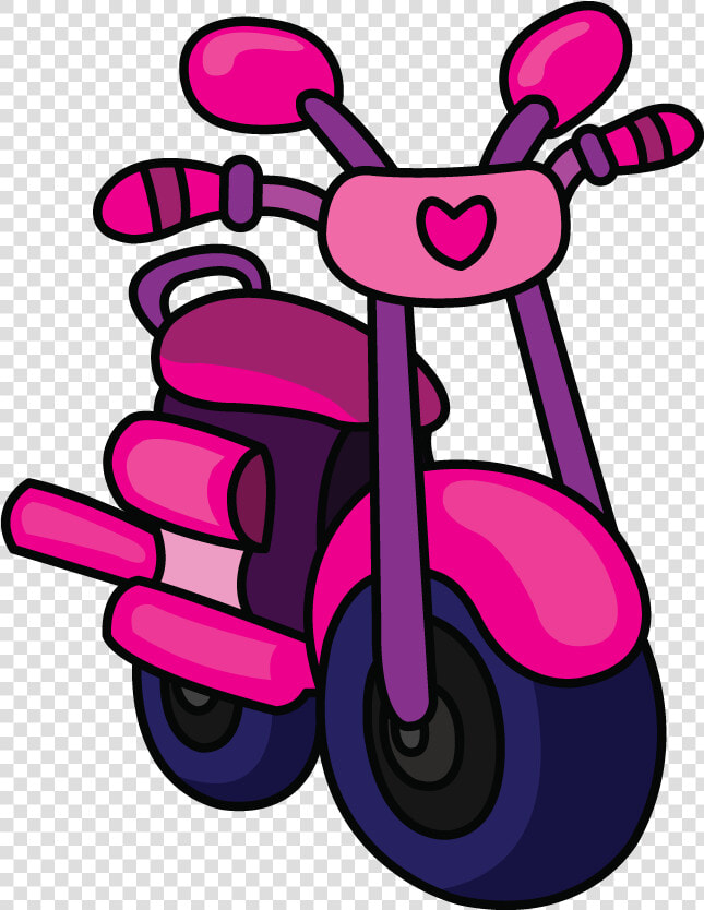 Drawing Motorcycle Cartoon   Cartoon Motorcycle Drawing  HD Png DownloadTransparent PNG