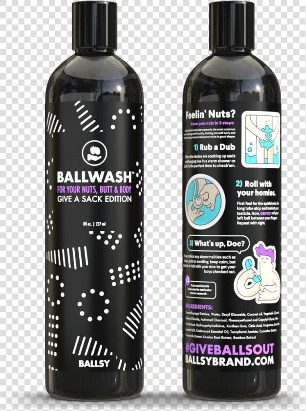 Give A Sack Charity Ballwash Class   Mens Ball Wash Bath Products  HD Png DownloadTransparent PNG