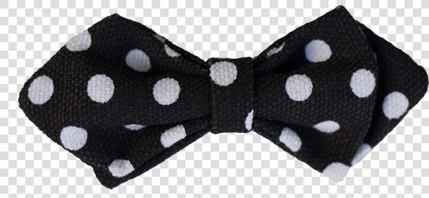 B amp w Polka Dot Bow Tie   Polka Dot  HD Png DownloadTransparent PNG