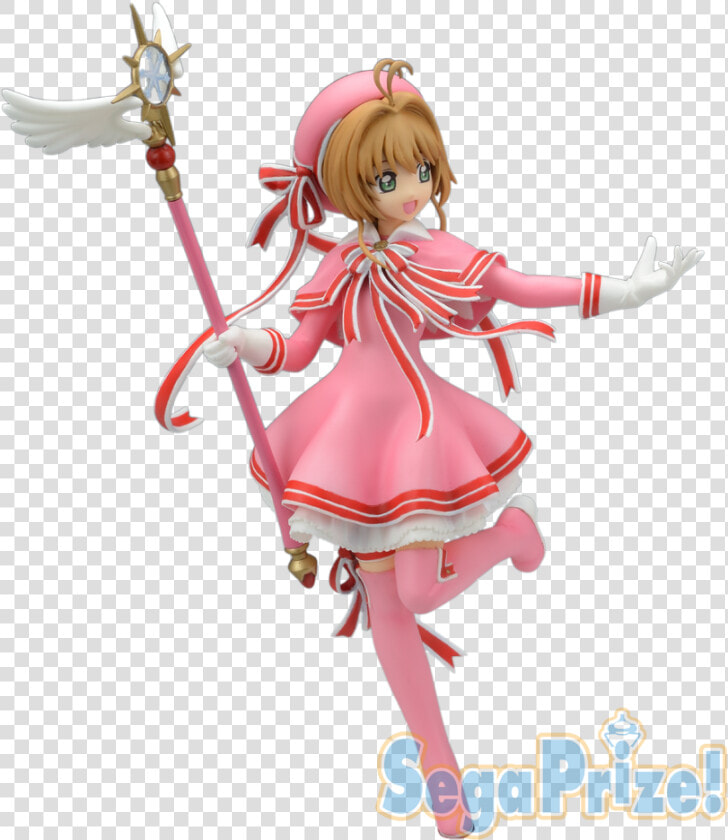 Cardcaptor Sakura Clear Card Anime Figure Sakura Kinomoto   カード キャプター さくら クリア カード 編 プレミアム フィギュア 木之本 桜  HD Png DownloadTransparent PNG