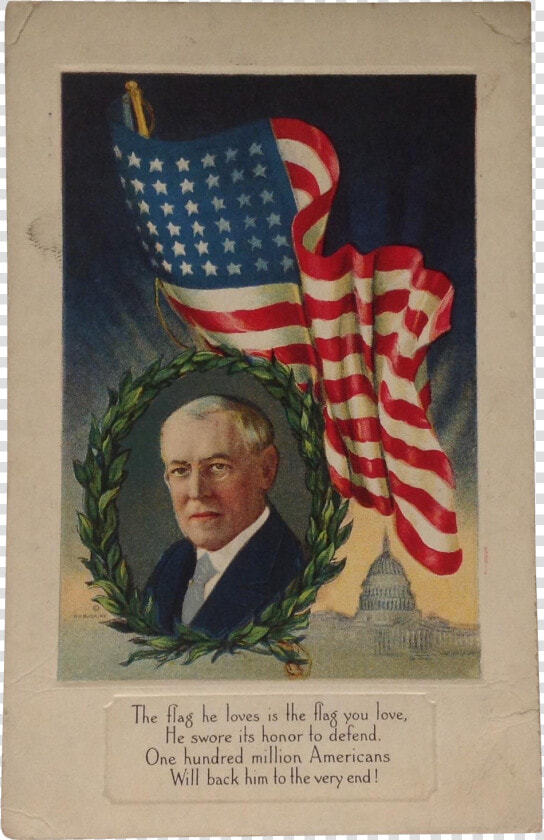 Flag Of Woodrow Wilson  HD Png DownloadTransparent PNG