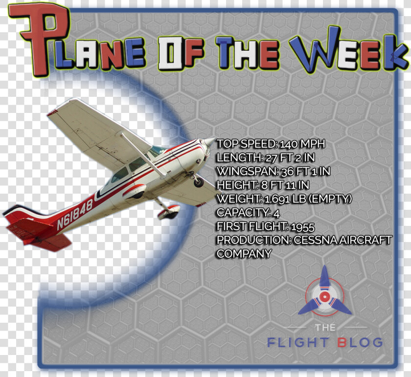 Cessna 172  Cessna Skyhawk  Plane Of The Week  Cessna   Model Aircraft  HD Png DownloadTransparent PNG