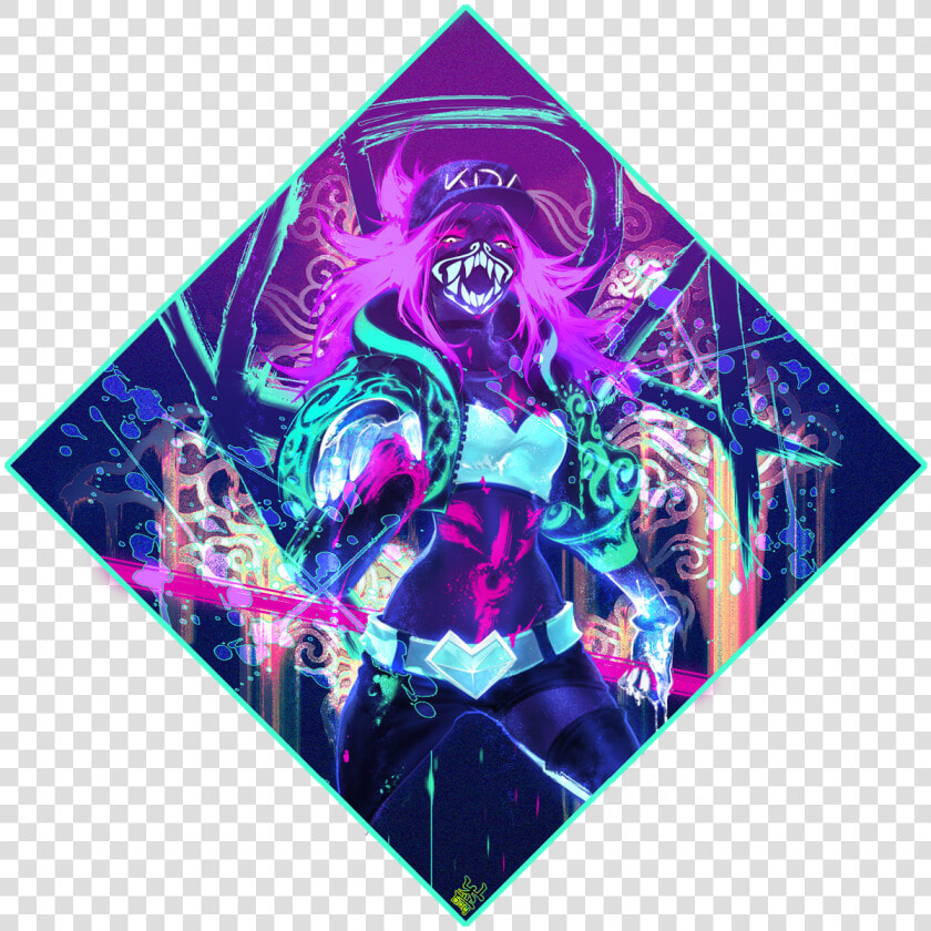 Kda Akali Wallpaper Fan Art  HD Png DownloadTransparent PNG