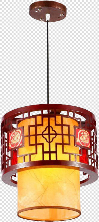 Chinese Lamp Png Free Image   Chinese Style Pendant Lamp  Transparent PngTransparent PNG