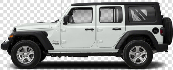 Jeep Drawing Side View   White Jeep Wrangler Sahara  HD Png DownloadTransparent PNG