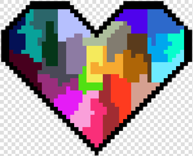  heart  pixelated  pixelart  freetouse   Easy Apple Pixel Art  HD Png DownloadTransparent PNG