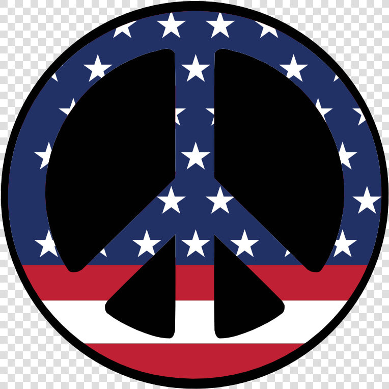 Us 43 Star Flag Peace Symbol B Scallywag Peacesymbol   Grey And White Star Lamp Shade  HD Png DownloadTransparent PNG