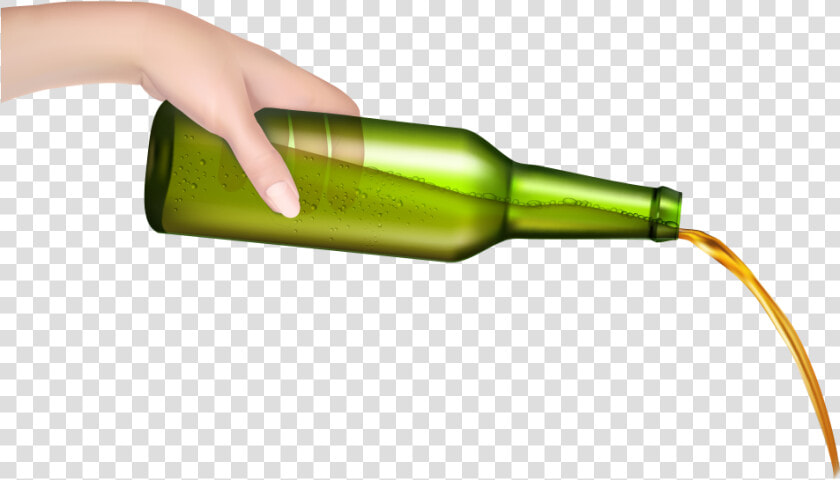 Beer Bottle Border Clip Art   Beer Bottle  HD Png DownloadTransparent PNG