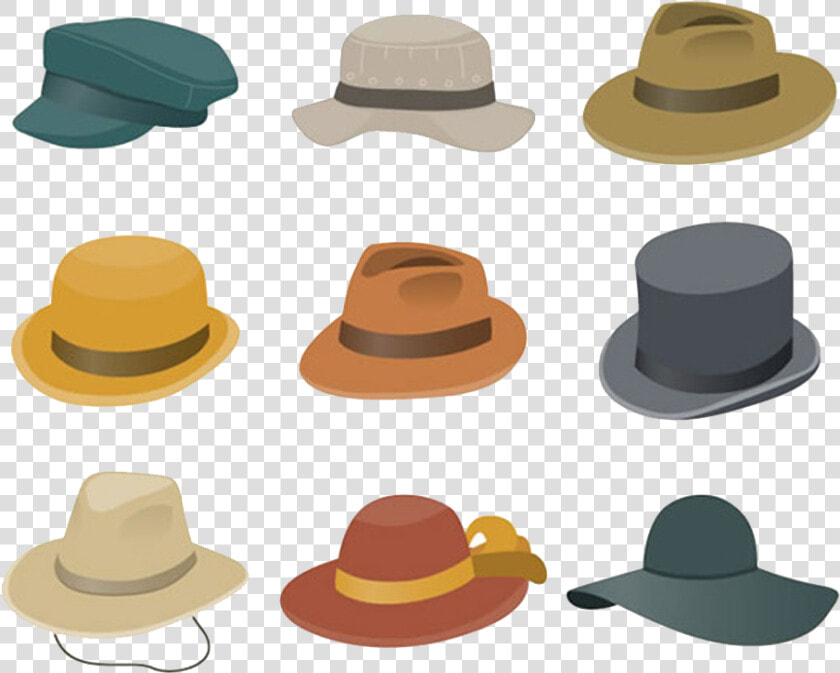 Top Hat Baseball Cap Fedora   Mens Fedora Hat Clipart  HD Png DownloadTransparent PNG