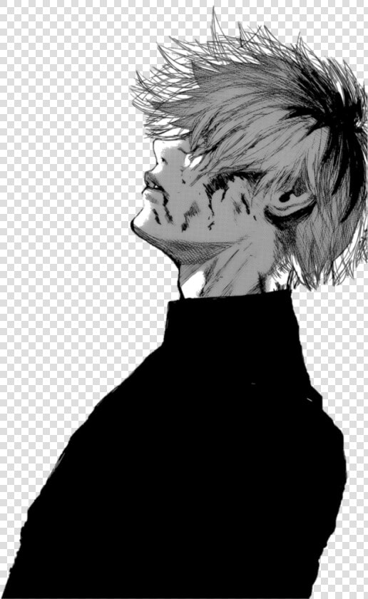  nightcore  anime  kenkaneki  kanekiken  ken  kaneki   Kaneki Black And White  HD Png DownloadTransparent PNG