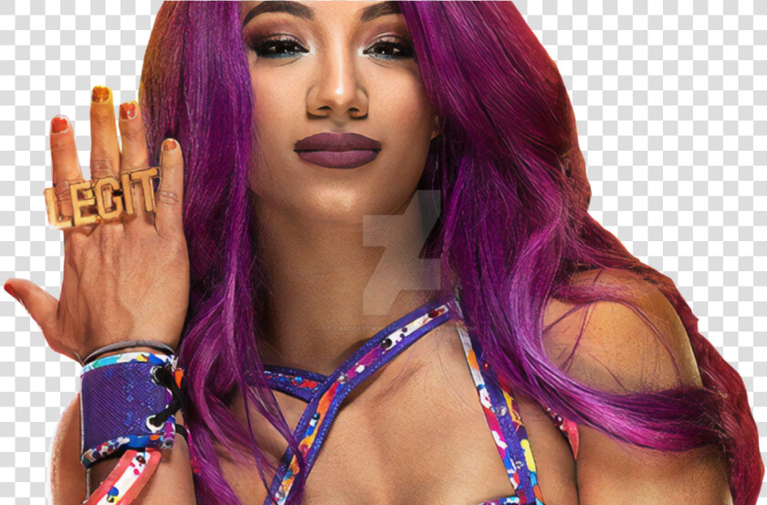 Sasha Banks New Render Wwe Shop High Quality By Carloxytwwethemes   Render Wwe  HD Png DownloadTransparent PNG