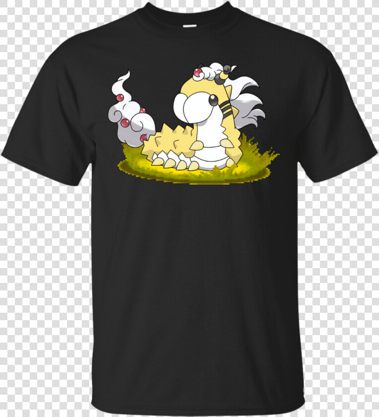 Wurmple X Mega Ampharos Fusion Mega Cotton T shirt  HD Png DownloadTransparent PNG