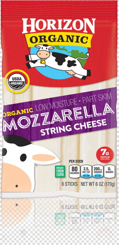 String Cheese Png   Horizon Organic Milk  Transparent PngTransparent PNG