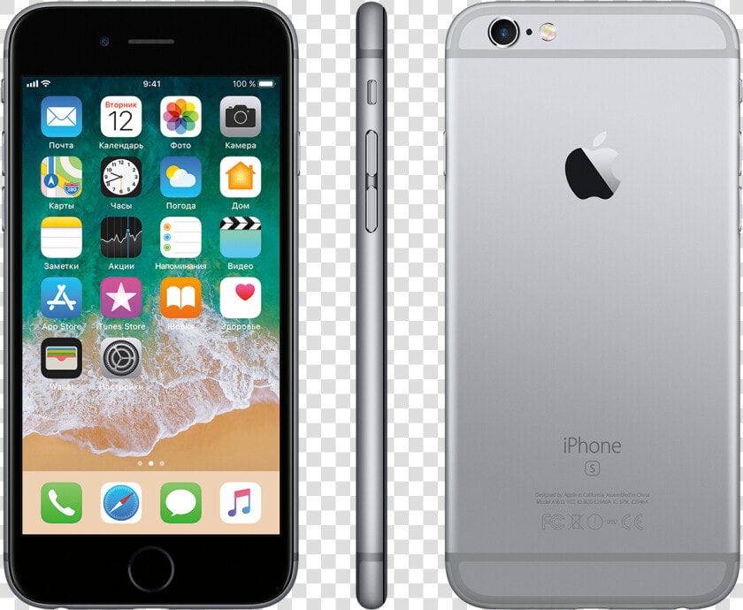 Iphone 6s Plus Iphone 6 Plus Apple Space Grey Space   Iphone 6s Plus 32gb Space Grey  HD Png DownloadTransparent PNG