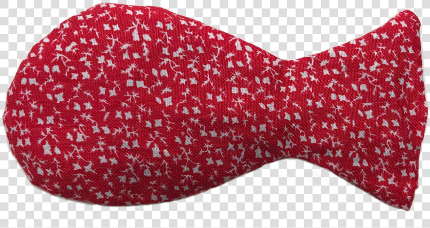 Red With White Floral Catnip Fish Toy   Polka Dot  HD Png DownloadTransparent PNG