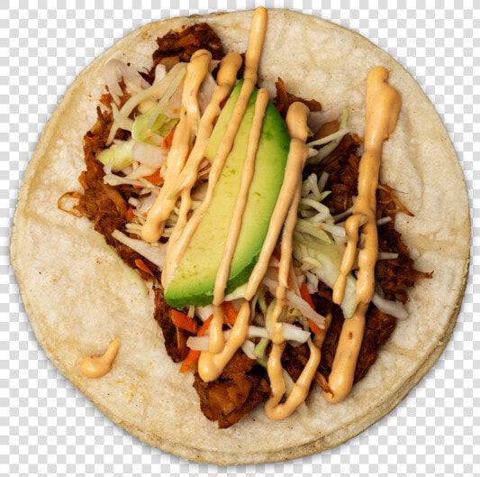 Jackfruit Tinga Taco   Fast Food  HD Png DownloadTransparent PNG