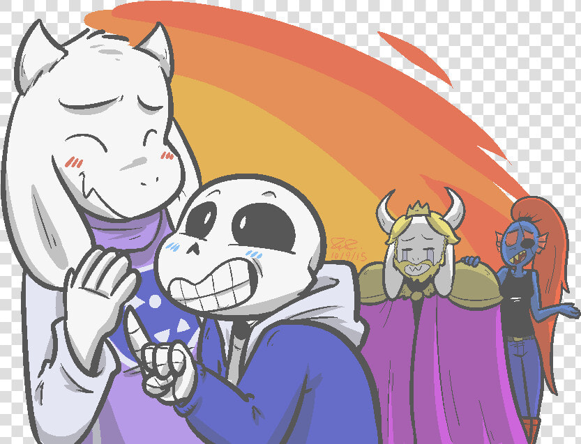 Hey It’s More Undertale   Undertale Asgore X Toriel  HD Png DownloadTransparent PNG