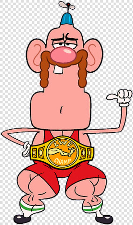 Wrestler Uncle Grandpa tca2350   Pizza Steve  HD Png DownloadTransparent PNG