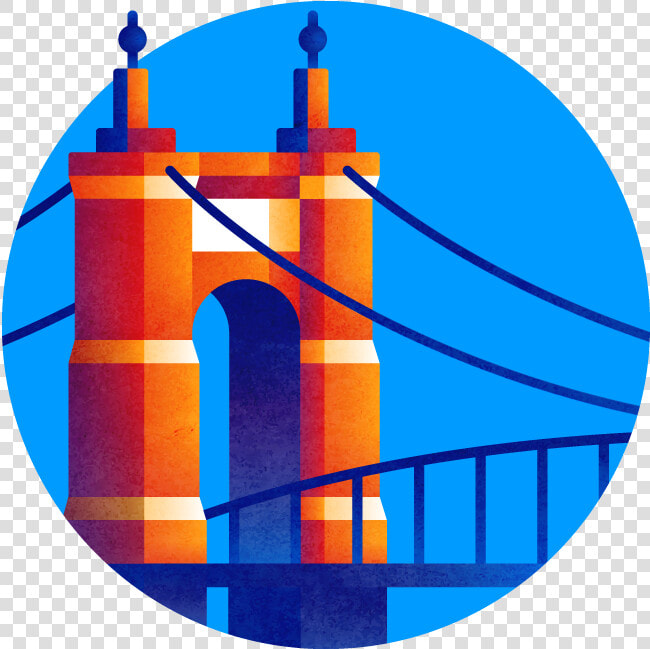 Oh Cincinnati Badge Txtrd Fullclr Rgb 144   Circle  HD Png DownloadTransparent PNG