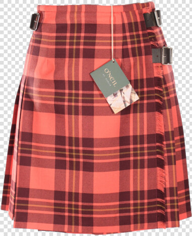 Salmon Mini Kilt   Plaid  HD Png DownloadTransparent PNG