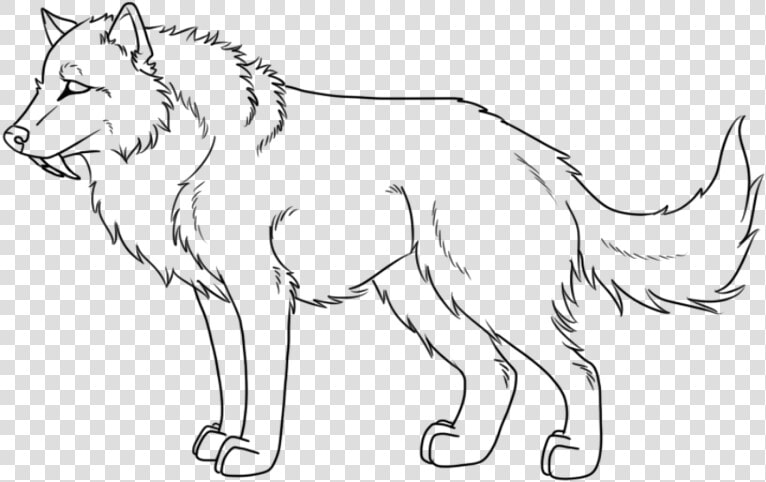 Wolf Outline Png   Png Wolf Outline Transparent  Png DownloadTransparent PNG