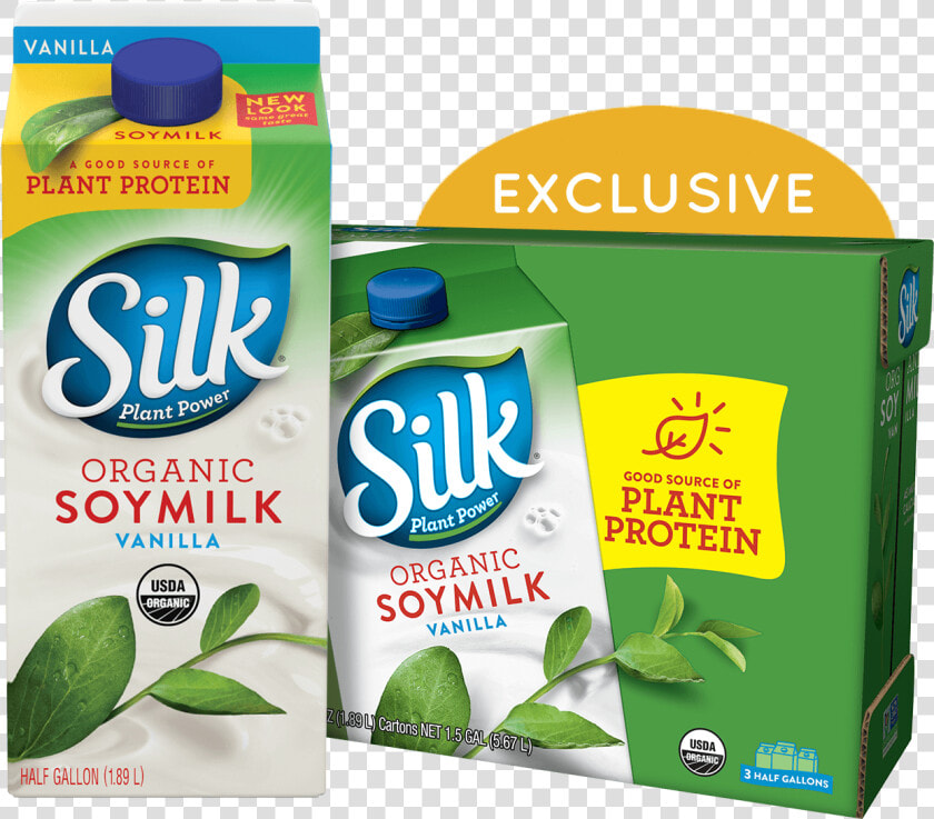 Silk Organic Vanilla Soymilk   Juicebox  HD Png DownloadTransparent PNG