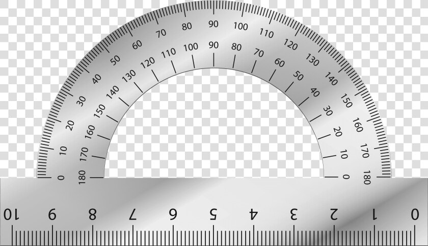 Transparent Triangle Protractor Clipart   Transparent Background Protractor Tool  HD Png DownloadTransparent PNG