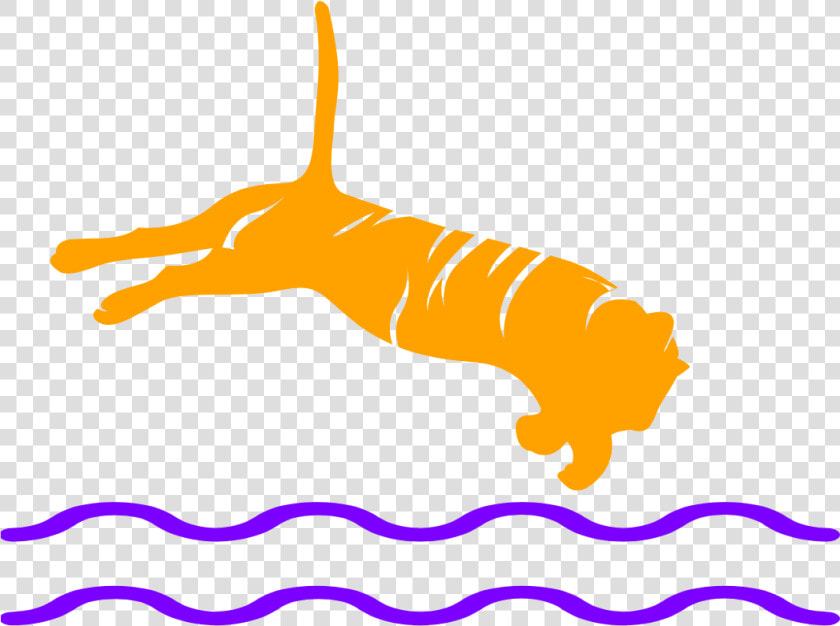 Clemson Club Swimming Clipart   Png Download   Clemson Club Swimming  Transparent PngTransparent PNG