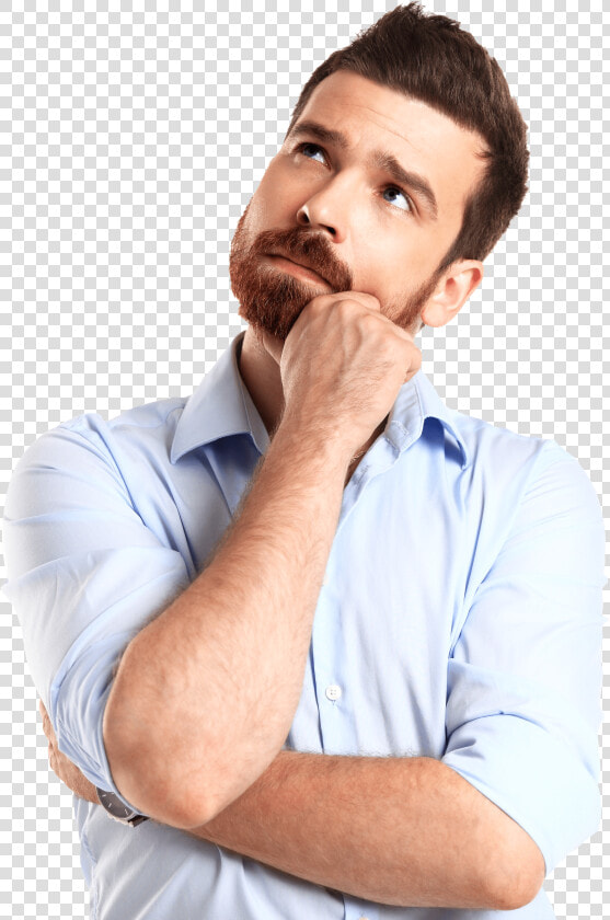 Thinking Man Download Transparent Png Image   Man Thinking Png  Png DownloadTransparent PNG