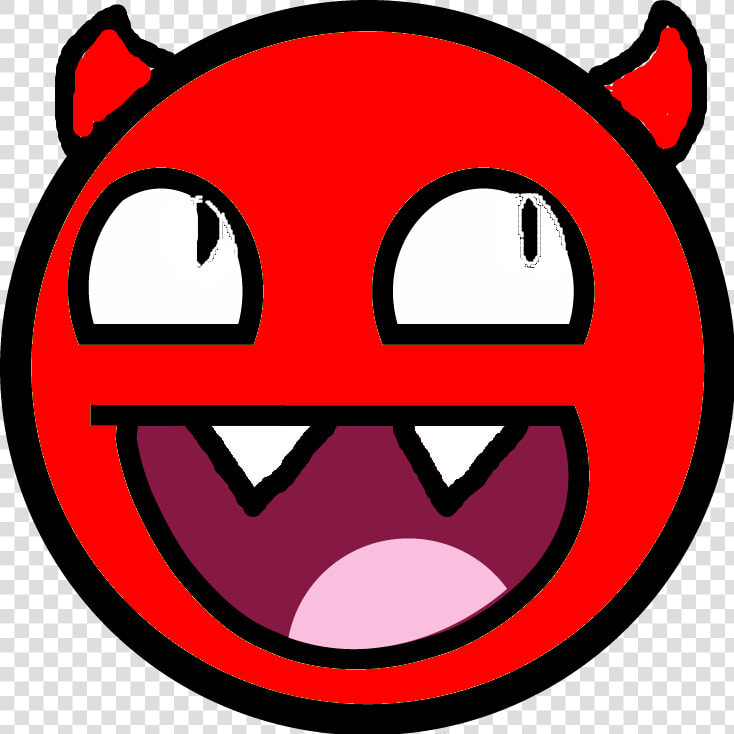 Devil Clipart Smiley Face   Happy Face Meme Gif  HD Png DownloadTransparent PNG