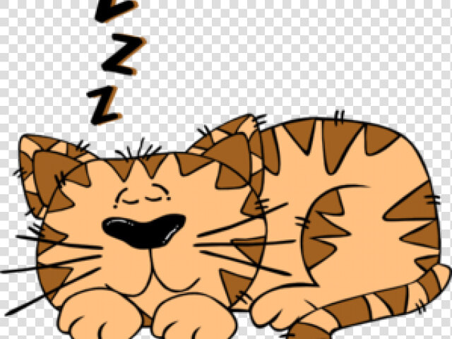 Zzzz Cliparts   Cat Sleeping Clip Art  HD Png DownloadTransparent PNG