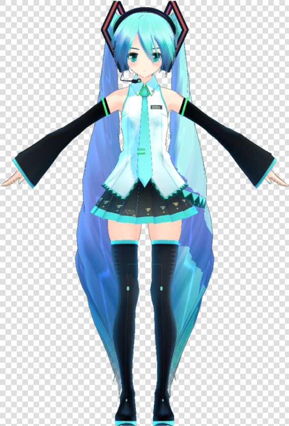 Miku By Onda   Mmd Onda Style Miku  HD Png DownloadTransparent PNG