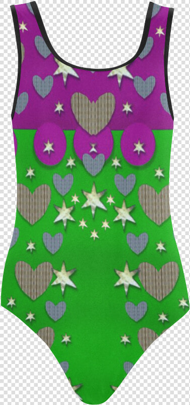 The Brightest Sparkling Stars Is Love Vest One Piece   Maillot  HD Png DownloadTransparent PNG