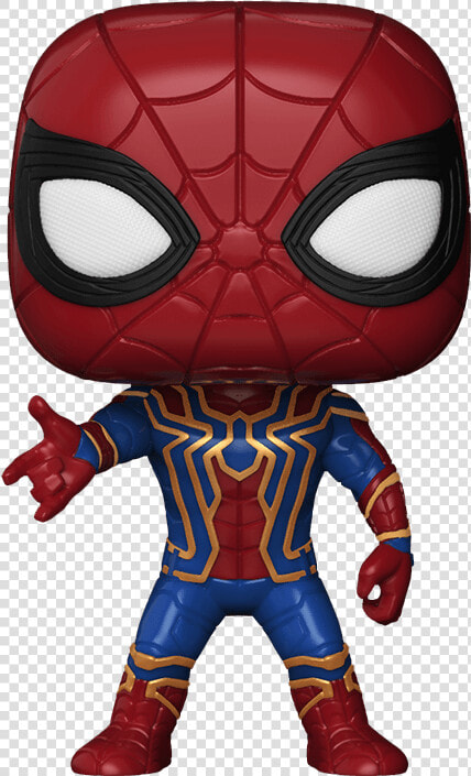 Infinity War Iron Spider Pop Figure   Draw Iron Spider Infinity War  HD Png DownloadTransparent PNG