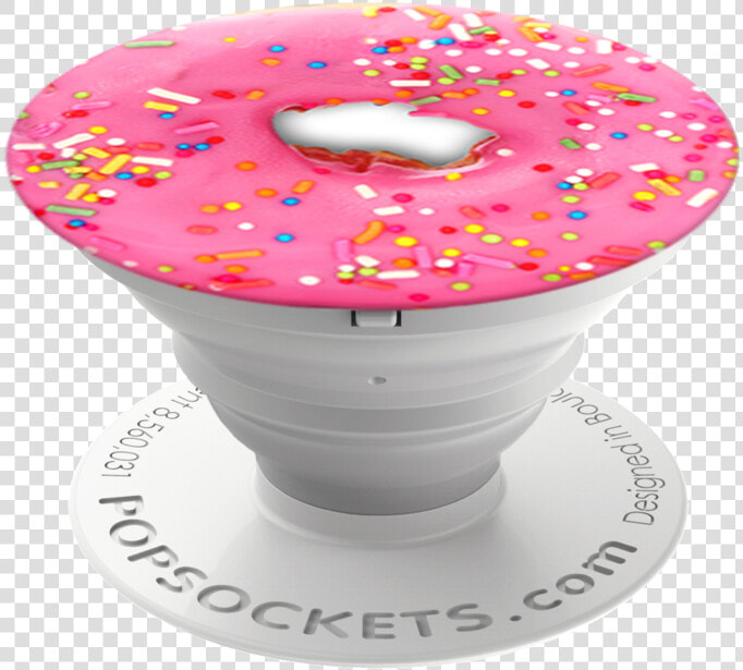 Popsockets Pink Donut   Food Popsockets  HD Png DownloadTransparent PNG