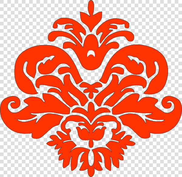 Damask Shape   Damask Image Clipart  HD Png DownloadTransparent PNG