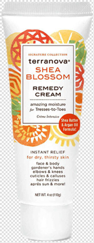 Terranova Shea Blossom Remedy Cream   Lotion  HD Png DownloadTransparent PNG