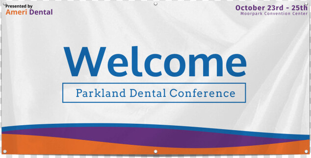 Parkland Dental Conference Banner Template Preview   Banner  HD Png DownloadTransparent PNG