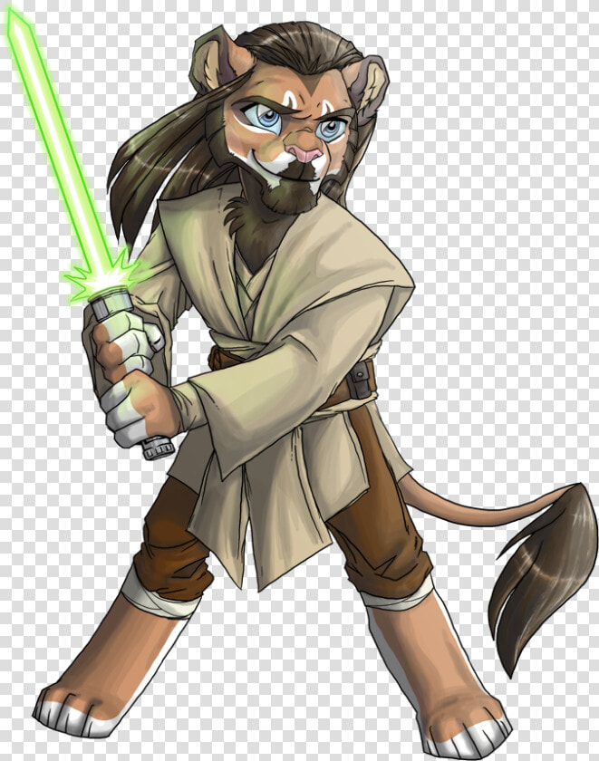 Transparent Qui Gon Jinn Png   Furry Qui Gon Jinn  Png DownloadTransparent PNG