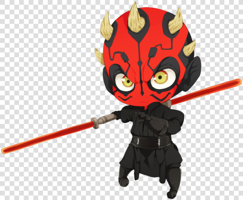 Darth Maul By  kibzy   Star Wars Darth Maul Chibi  HD Png DownloadTransparent PNG