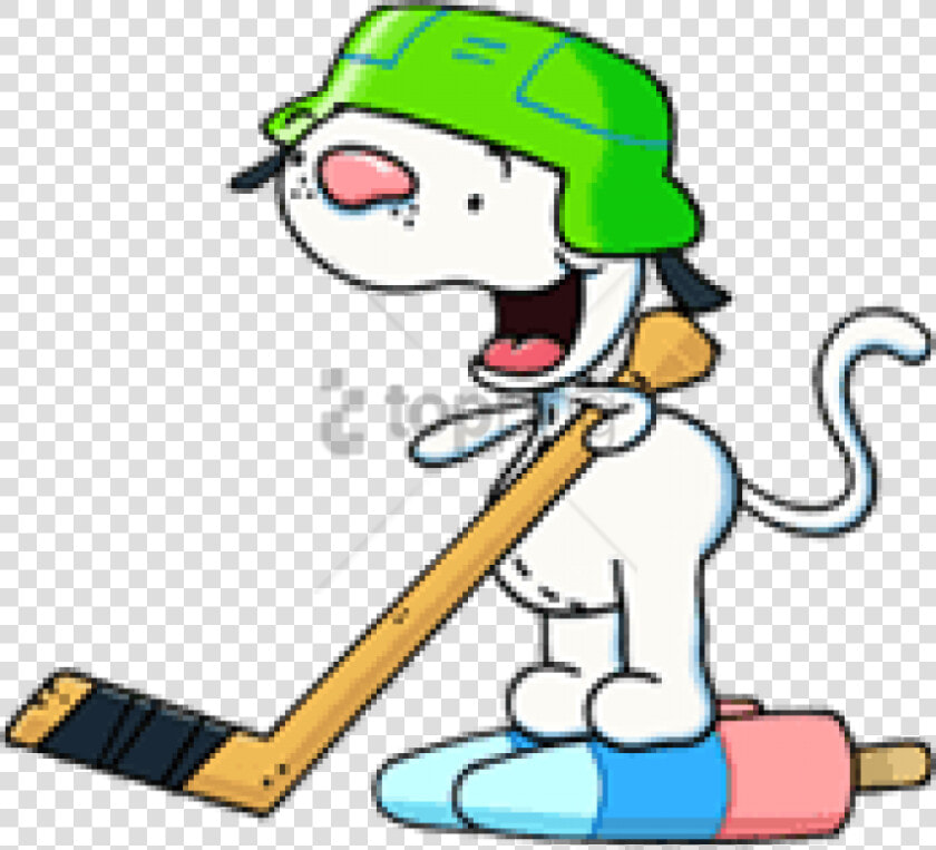 Free Png Download Binoo Playing Ice Hockey Clipart   Binoo Playing Hockey  Transparent PngTransparent PNG