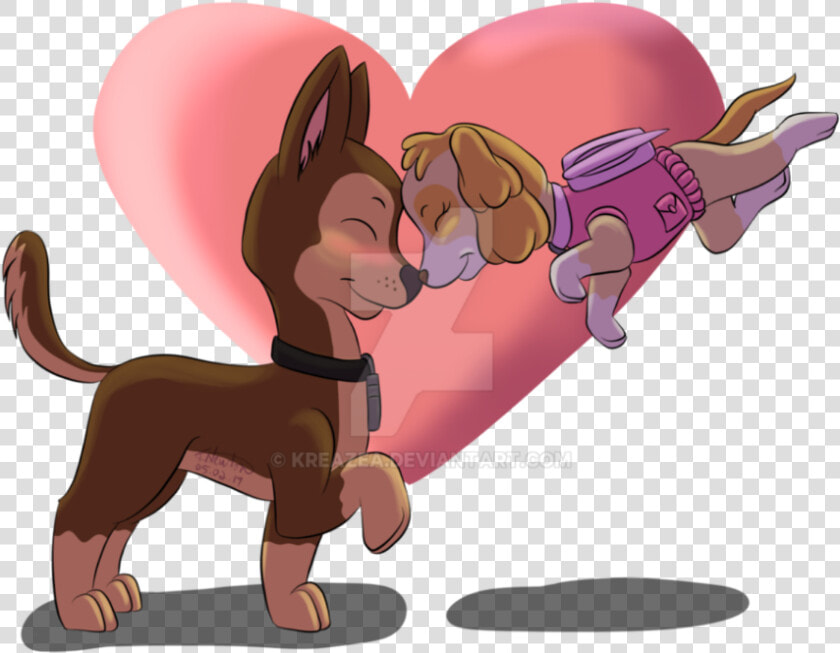  skase Paw Patrol Skye And Chase   Paw Patrol Chase Art  HD Png DownloadTransparent PNG