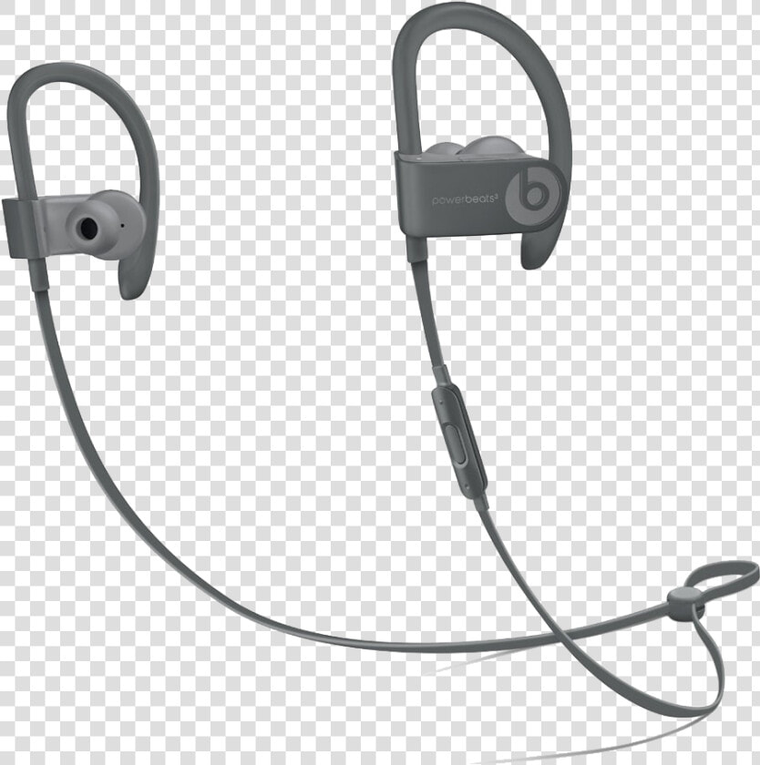 Powerbeats 3 Asphalt Grey  HD Png DownloadTransparent PNG