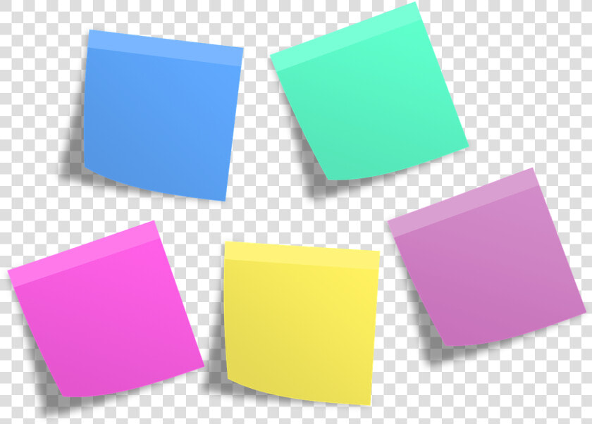 Group Of Sticky Notes   Transparent Background Sticky Notes  HD Png DownloadTransparent PNG