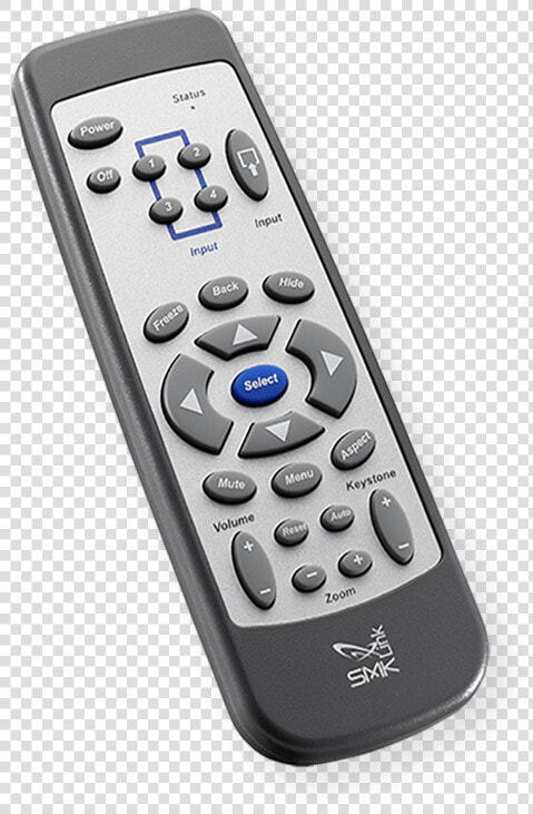 Universal Projector Remote Control   Universal Projector Remote  HD Png DownloadTransparent PNG