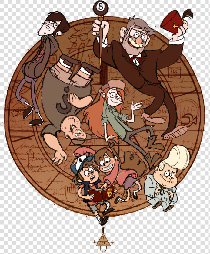   Gravity Falls Characters Png   Png Download   Gravity Falls Anime Art  Transparent PngTransparent PNG